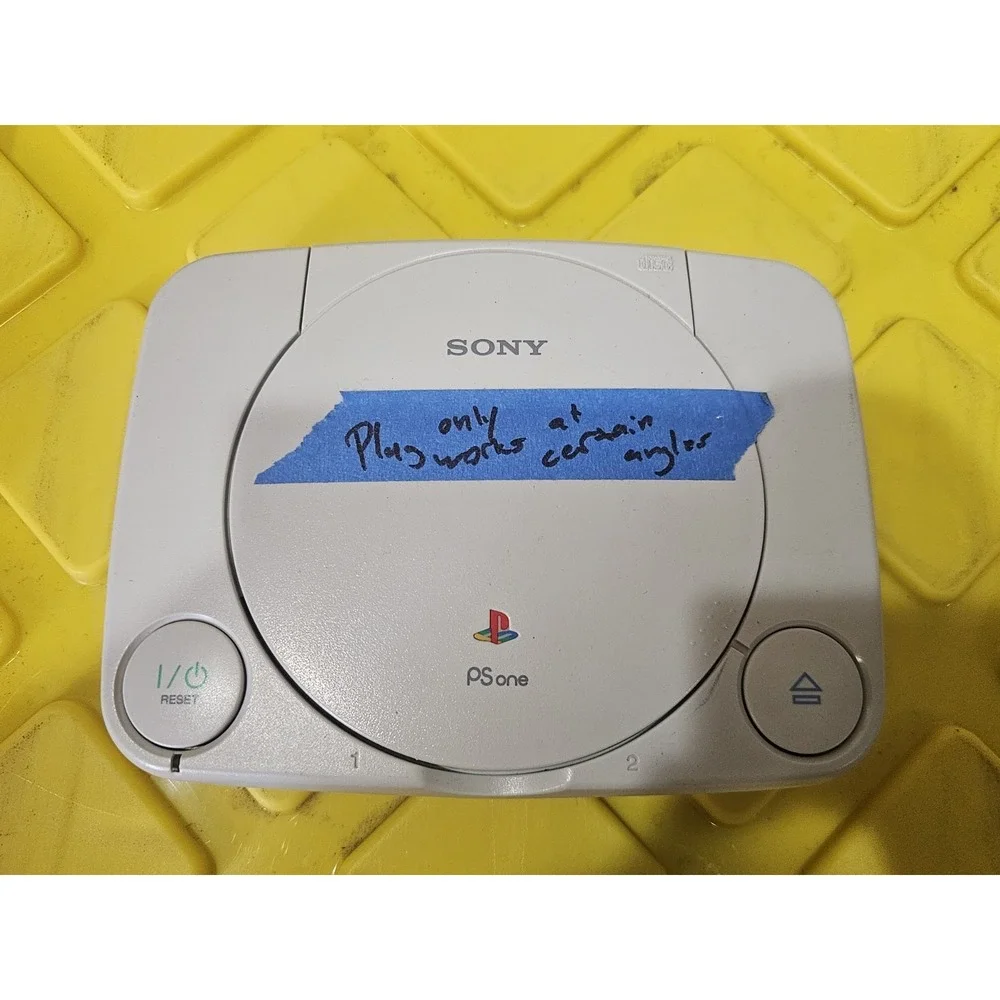 2 Sony PlayStation 1 PS1 SCPH-7501 & SCHP-101 Video Game Console & Extra Optical